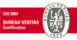 Certification ISO 9001  - Bureau VERITAS